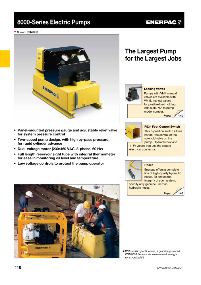 ENERPAC - Industrial Tools n.: 21043 - Pagina 120