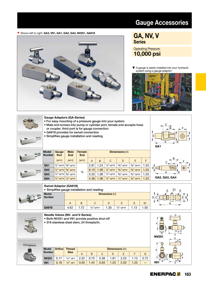 ENERPAC - Industrial Tools NO.: 21043 - Page 165