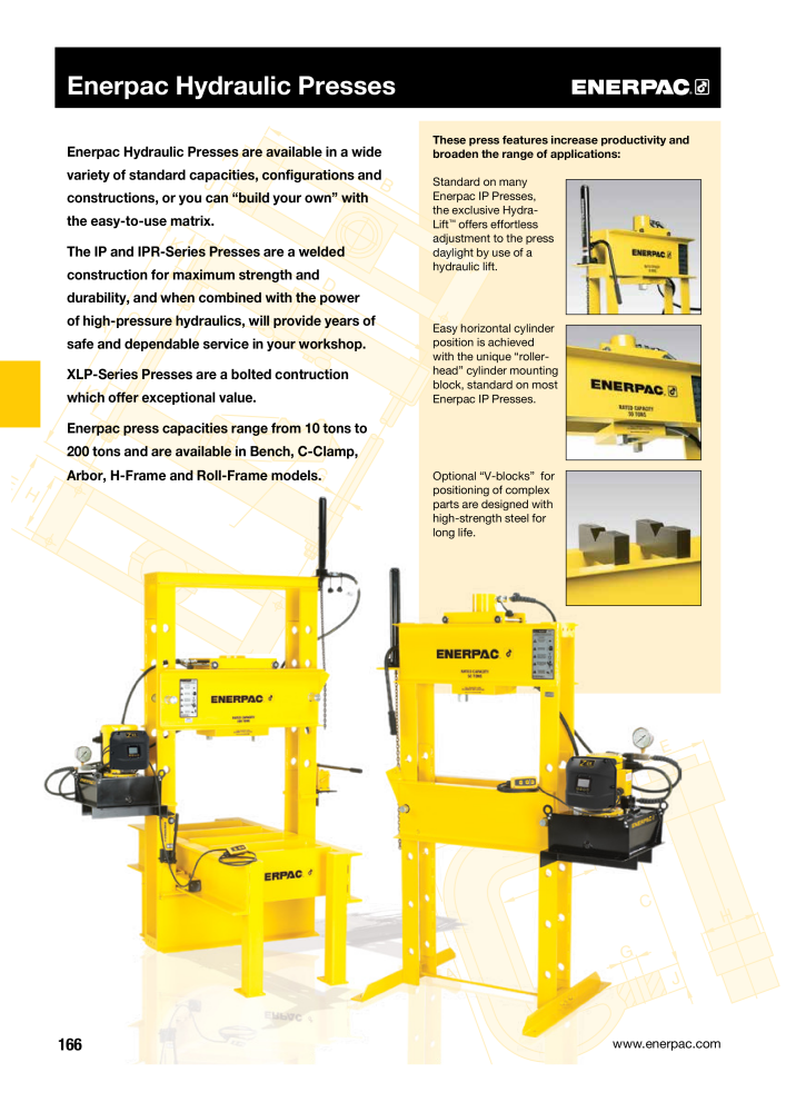 ENERPAC - Industrial Tools Nº: 21043 - Página 168