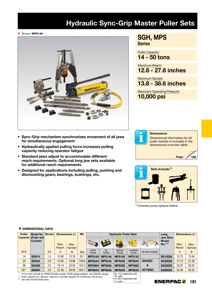 ENERPAC - Industrial Tools NR.: 21043 - Strona 193