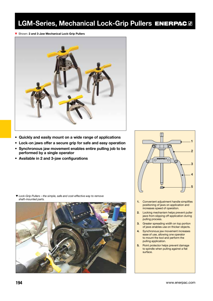 ENERPAC - Industrial Tools Č. 21043 - Strana 196