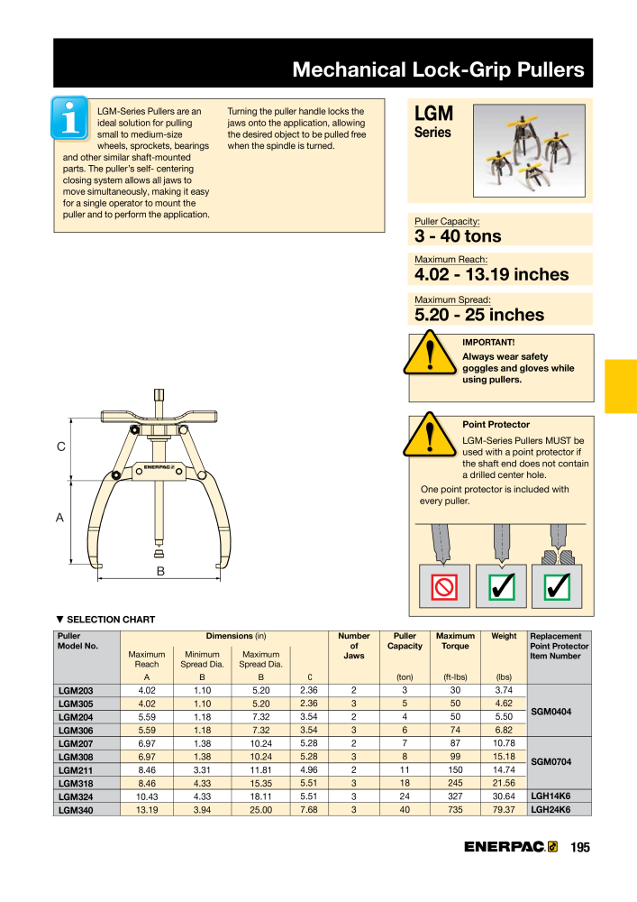 ENERPAC - Industrial Tools NO.: 21043 - Page 197