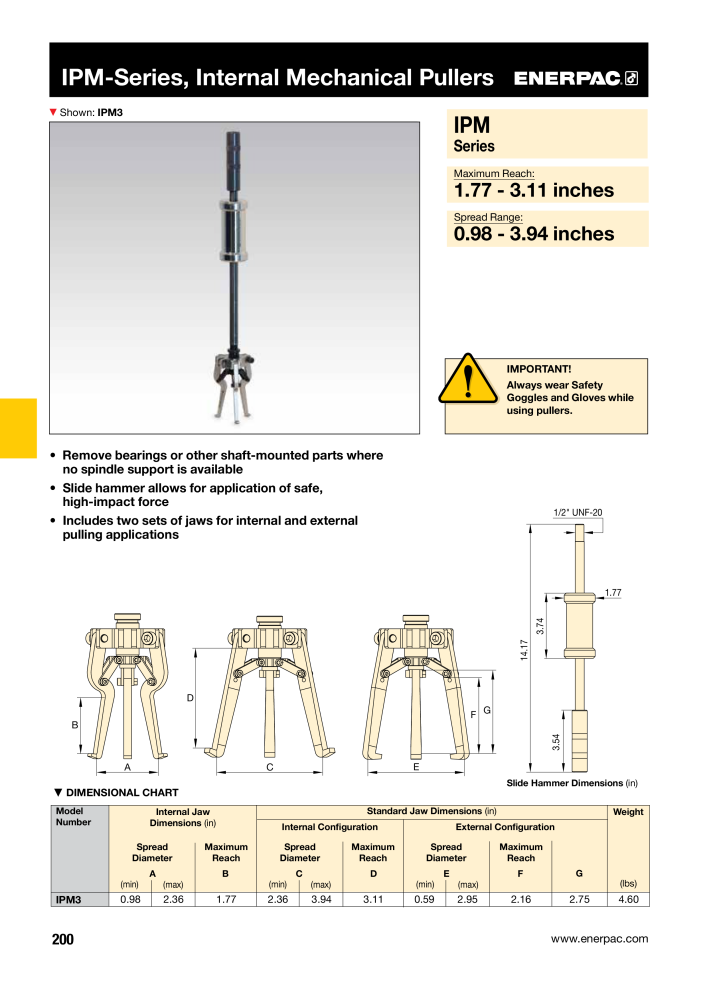 ENERPAC - Industrial Tools NO.: 21043 - Page 202