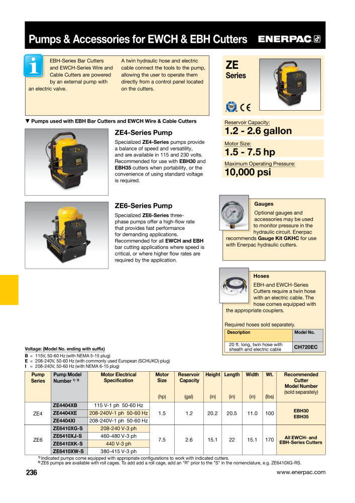 ENERPAC - Industrial Tools NO.: 21043 - Page 238