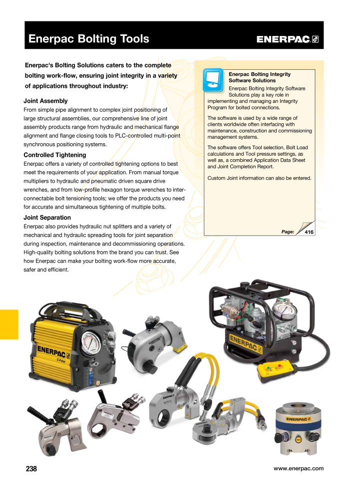 ENERPAC - Industrial Tools Nº: 21043 - Página 240