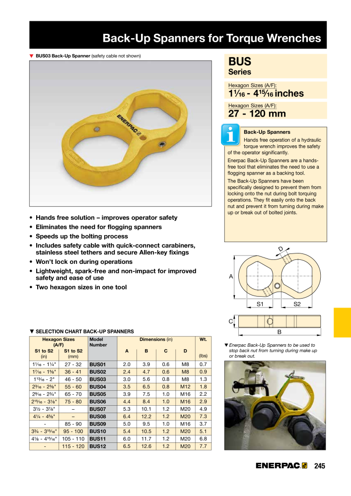 ENERPAC - Industrial Tools Nº: 21043 - Página 247