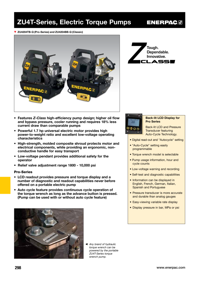 ENERPAC - Industrial Tools NR.: 21043 - Strona 300