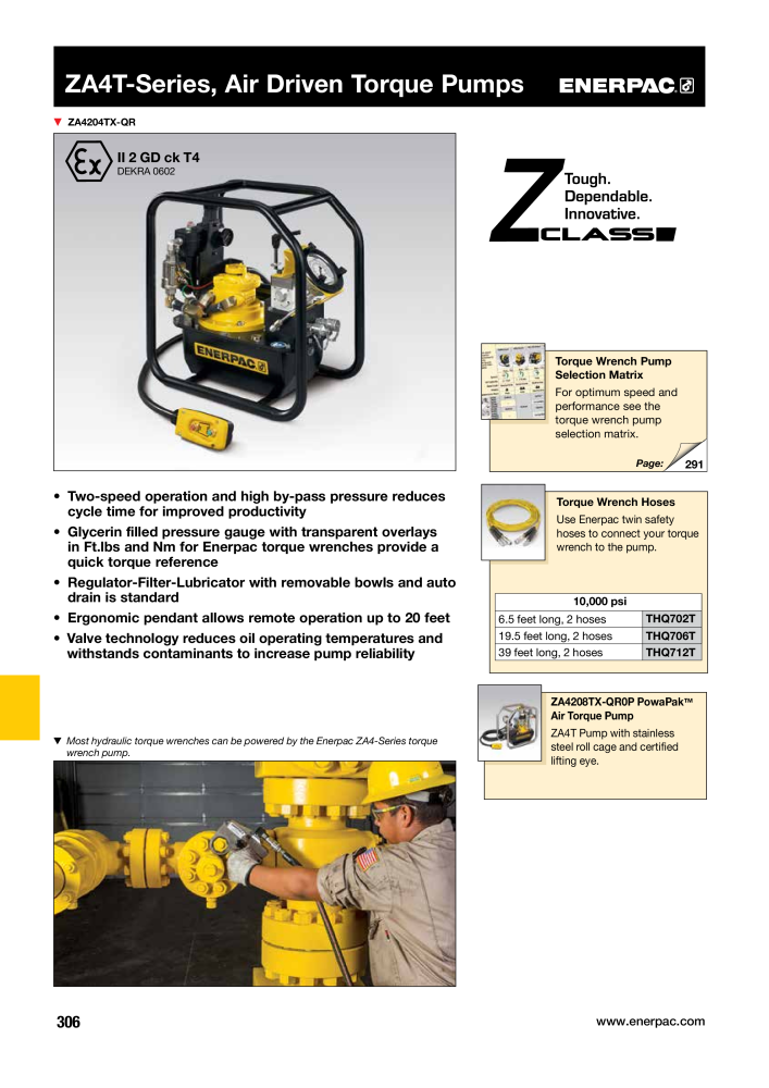 ENERPAC - Industrial Tools NR.: 21043 - Strona 308