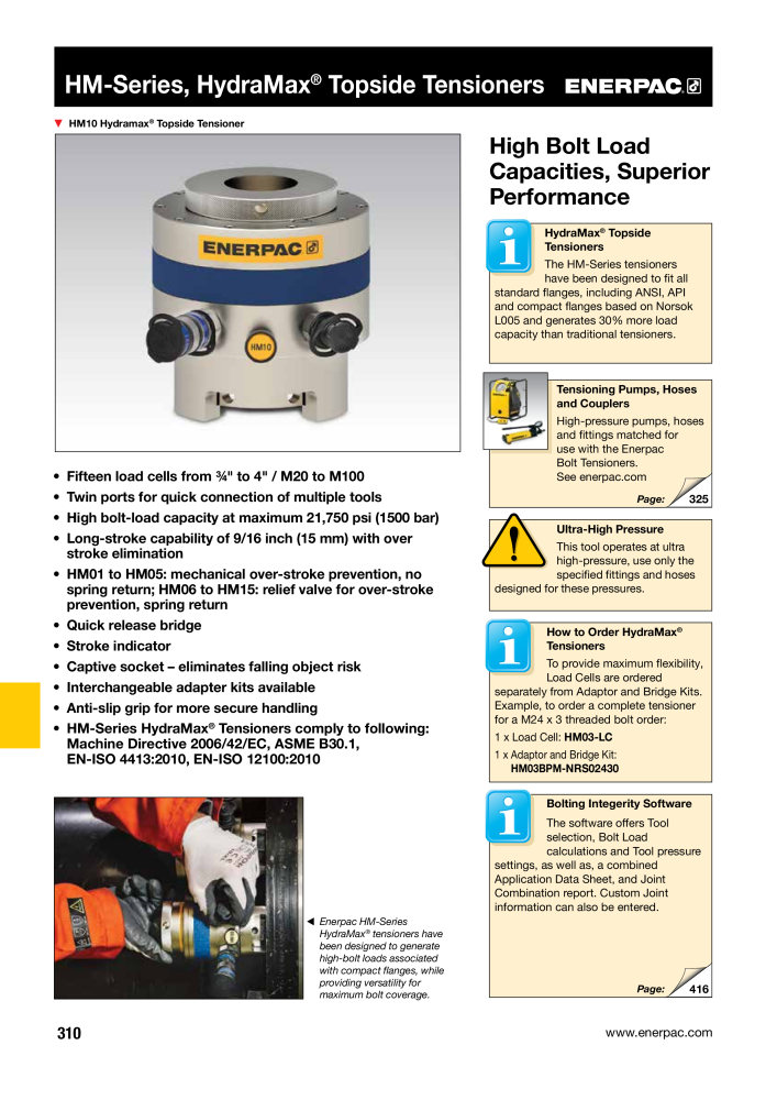 ENERPAC - Industrial Tools NO.: 21043 - Page 312