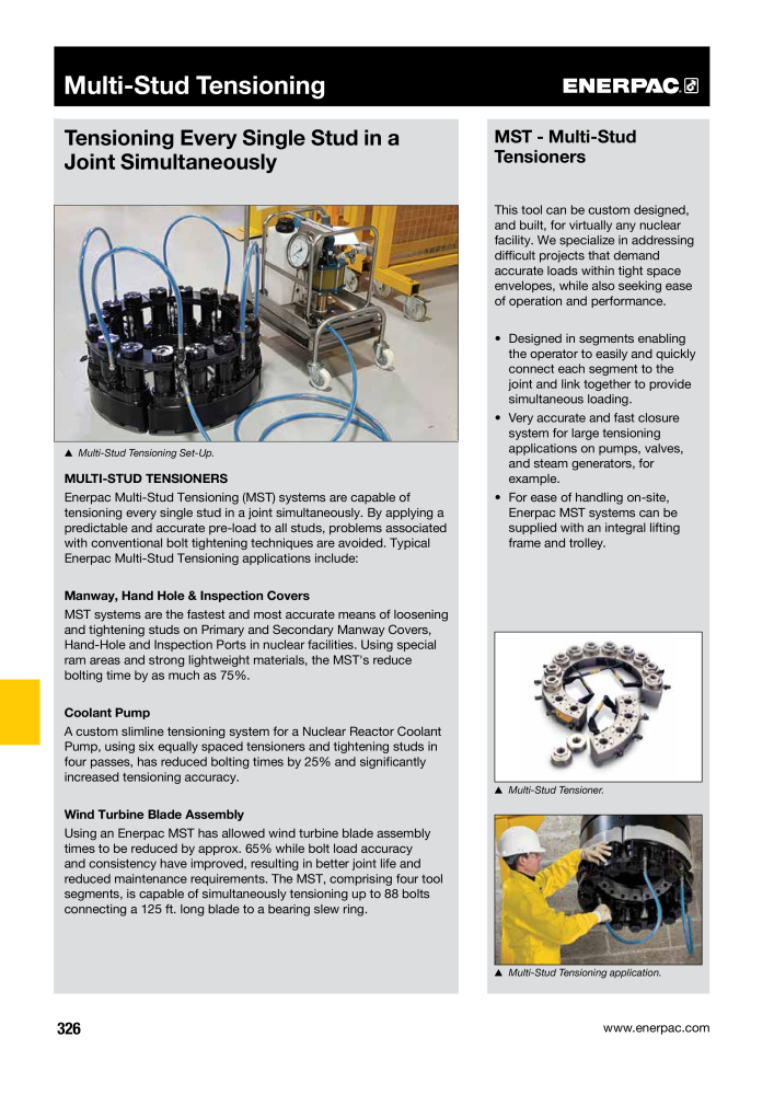 ENERPAC - Industrial Tools NR.: 21043 - Strona 328