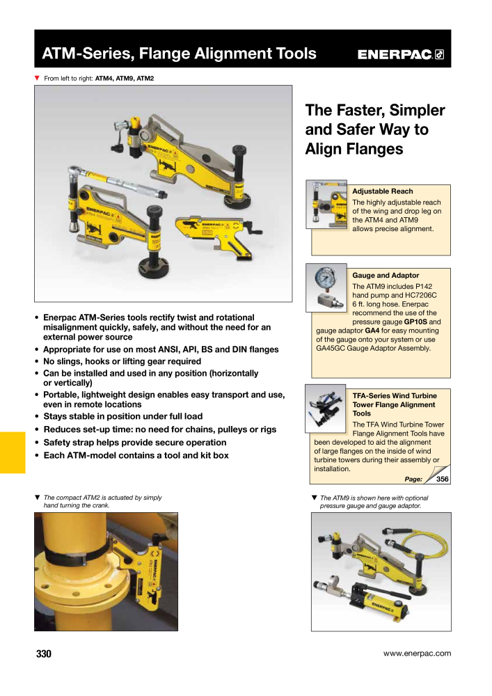 ENERPAC - Industrial Tools NO.: 21043 - Page 332