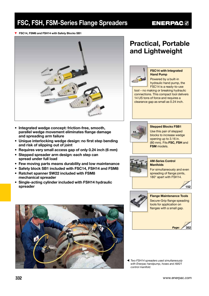 ENERPAC - Industrial Tools NO.: 21043 - Page 334