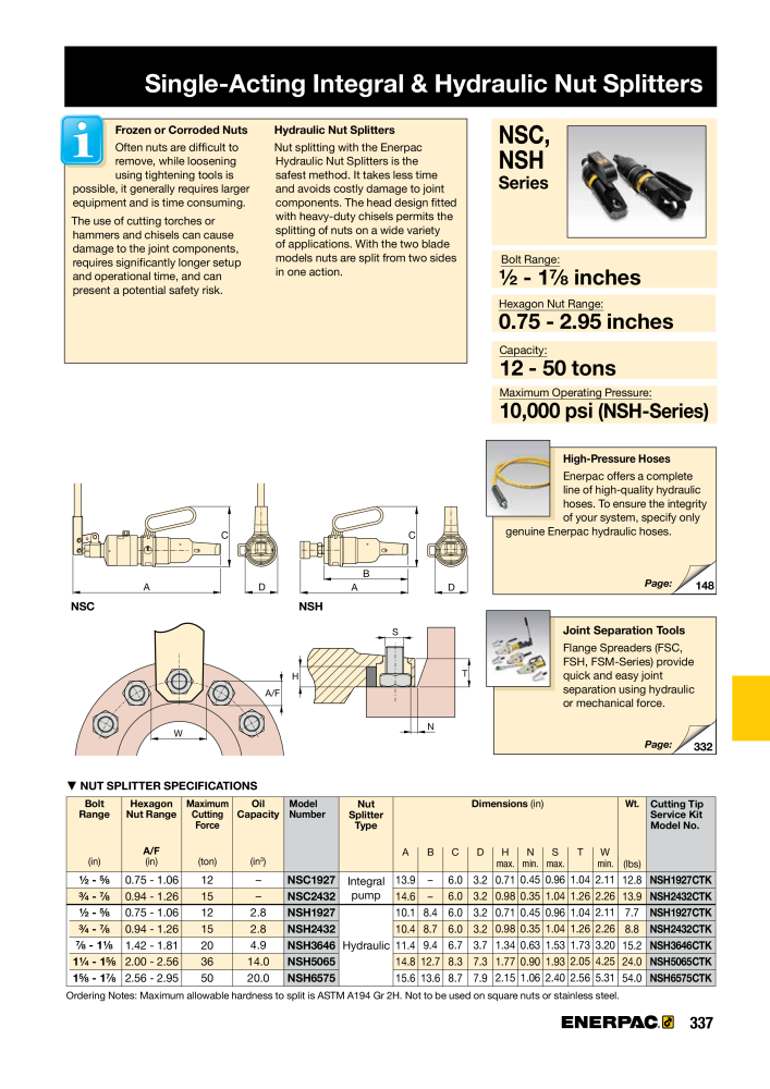 ENERPAC - Industrial Tools Č. 21043 - Strana 339