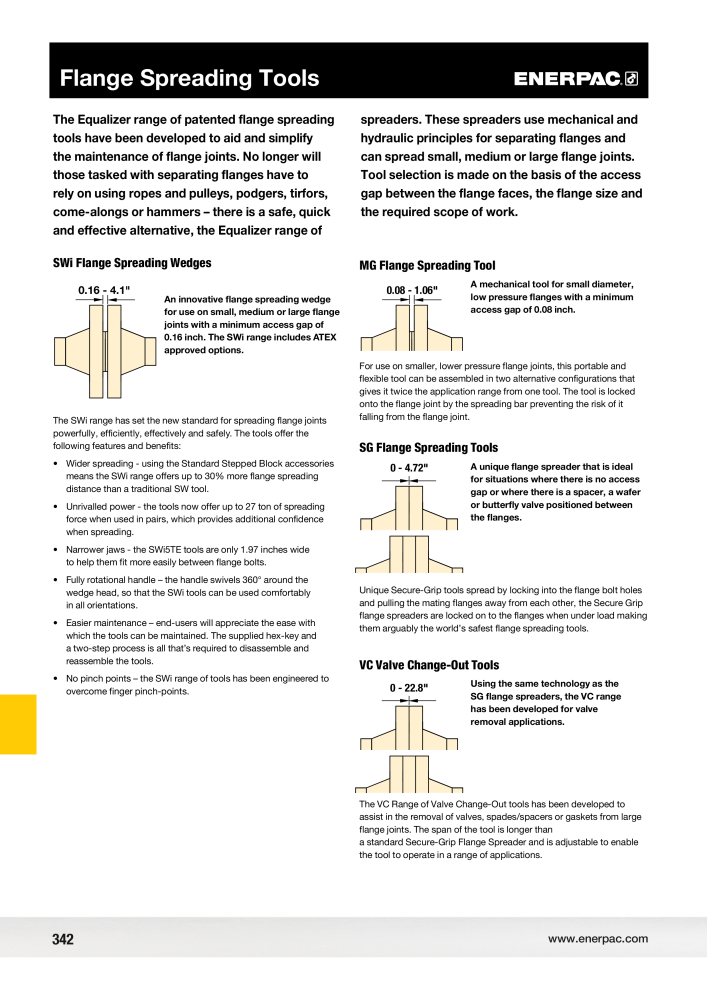ENERPAC - Industrial Tools Nº: 21043 - Página 344