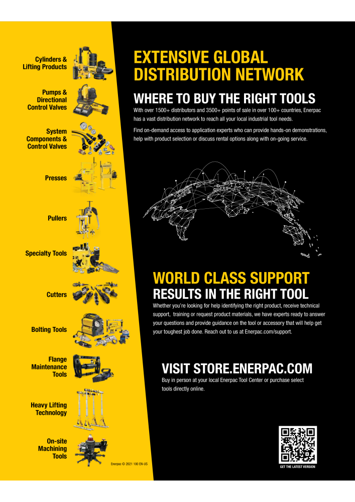 ENERPAC - Industrial Tools NR.: 21043 - Pagina 424