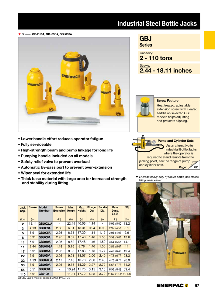 ENERPAC - Industrial Tools NO.: 21043 - Page 69