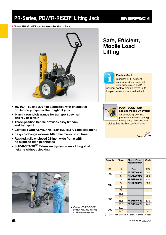 ENERPAC - Industrial Tools Č. 21043 - Strana 70