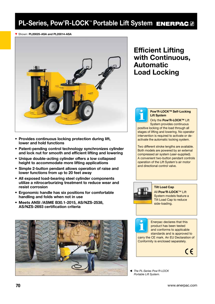 ENERPAC - Industrial Tools NO.: 21043 - Page 72