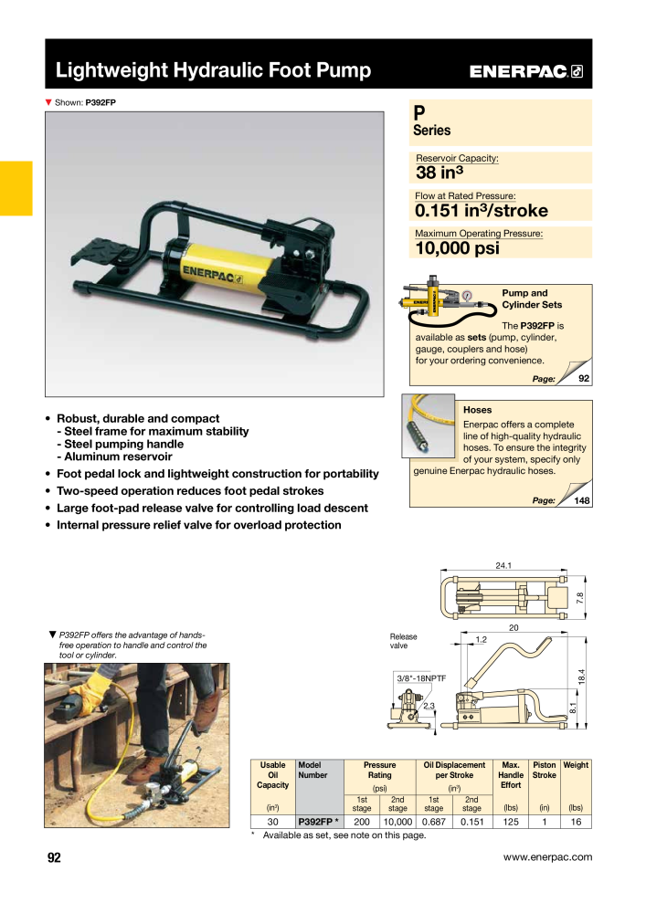 ENERPAC - Industrial Tools NR.: 21043 - Strona 94