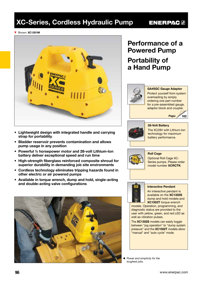 ENERPAC - Industrial Tools NEJ.: 21043 - Sida 98