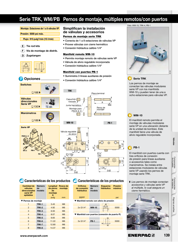 ENERPAC - Workholding ES Nº: 21044 - Página 139