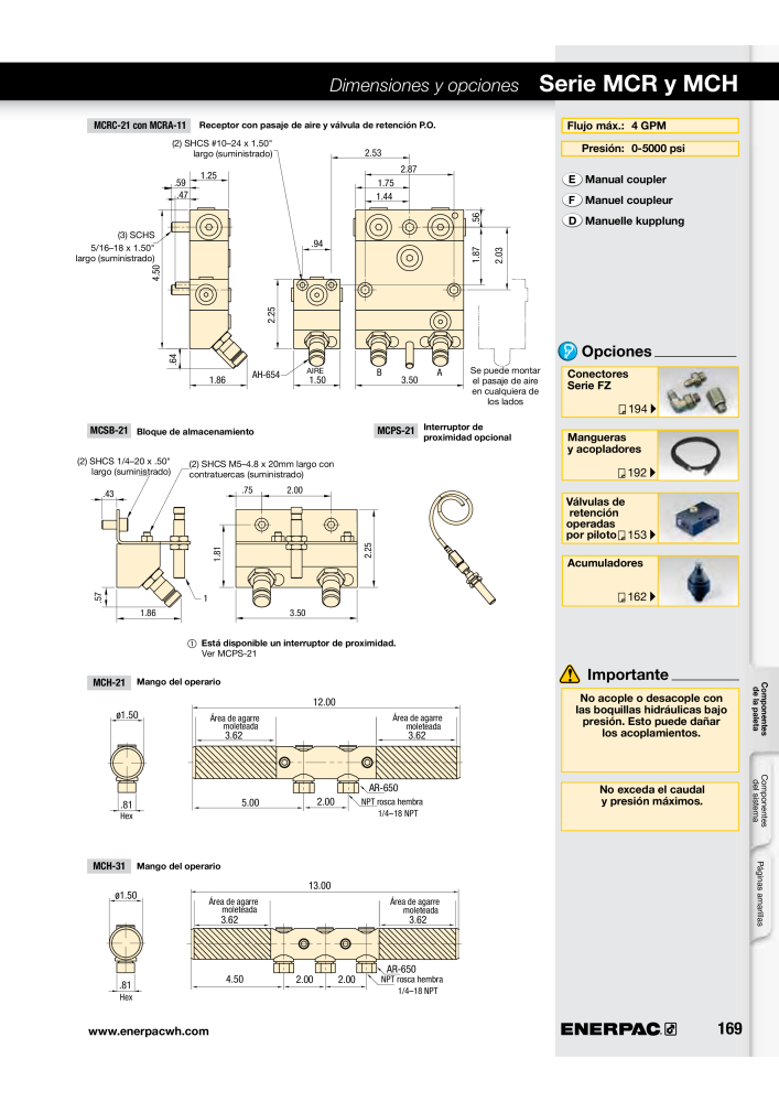 ENERPAC - Workholding ES Nº: 21044 - Página 169