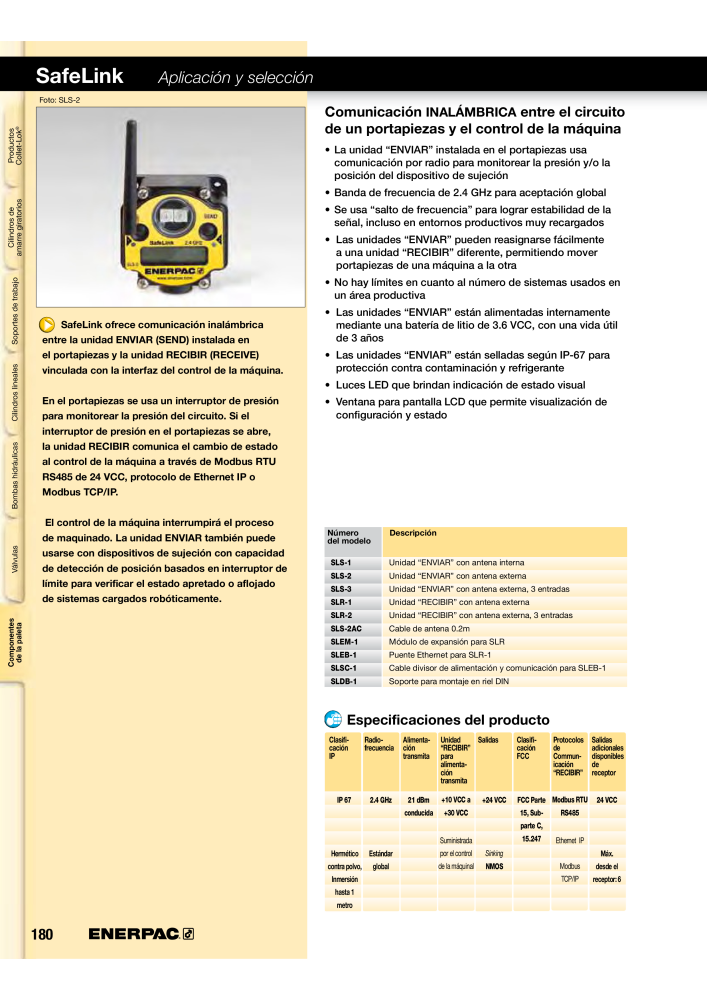 ENERPAC - Workholding ES NO.: 21044 - Page 180