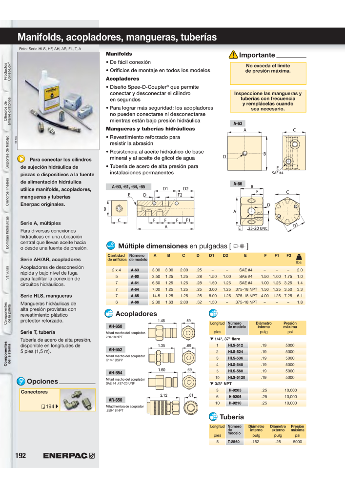 ENERPAC - Workholding ES n.: 21044 - Pagina 192