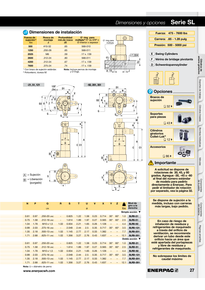 ENERPAC - Workholding ES NR.: 21044 - Seite 27