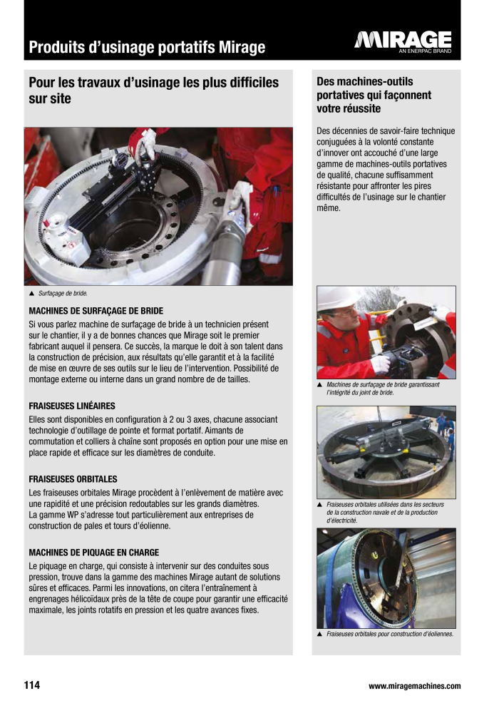 ENERPAC - Outils de Serrage Nº: 21047 - Página 116