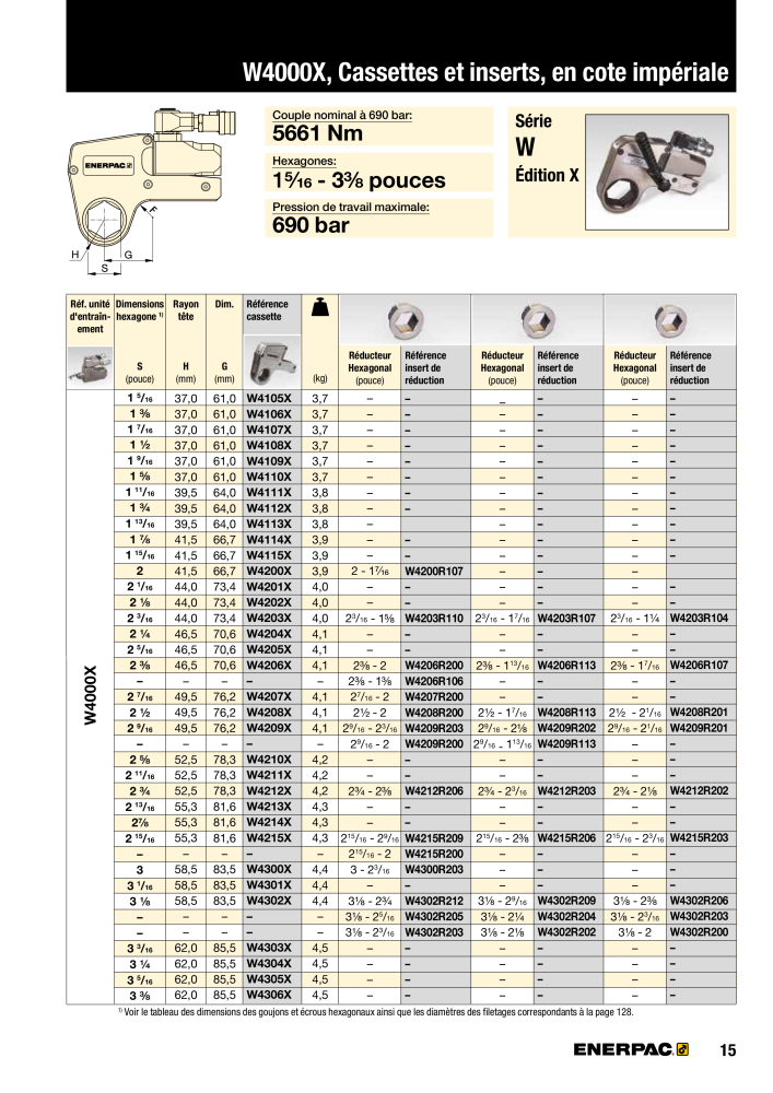 ENERPAC - Outils de Serrage NR.: 21047 - Seite 17