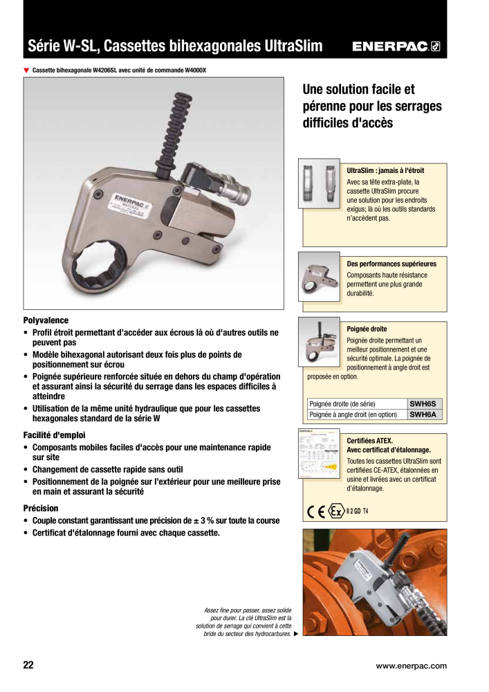 ENERPAC - Outils de Serrage Nb. : 21047 - Page 24