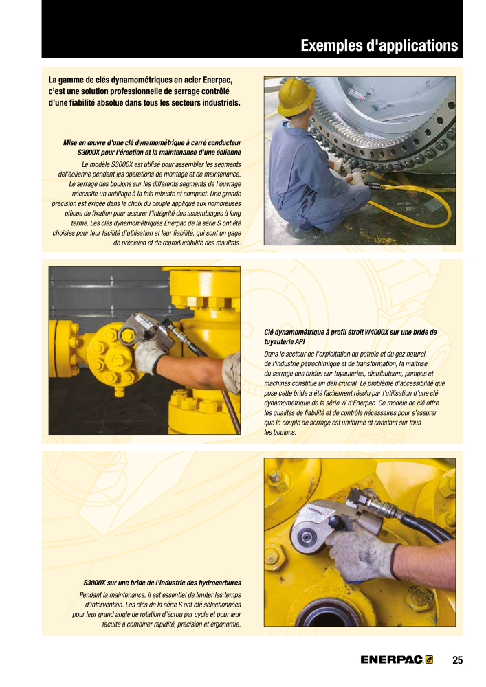 ENERPAC - Outils de Serrage Nº: 21047 - Página 27