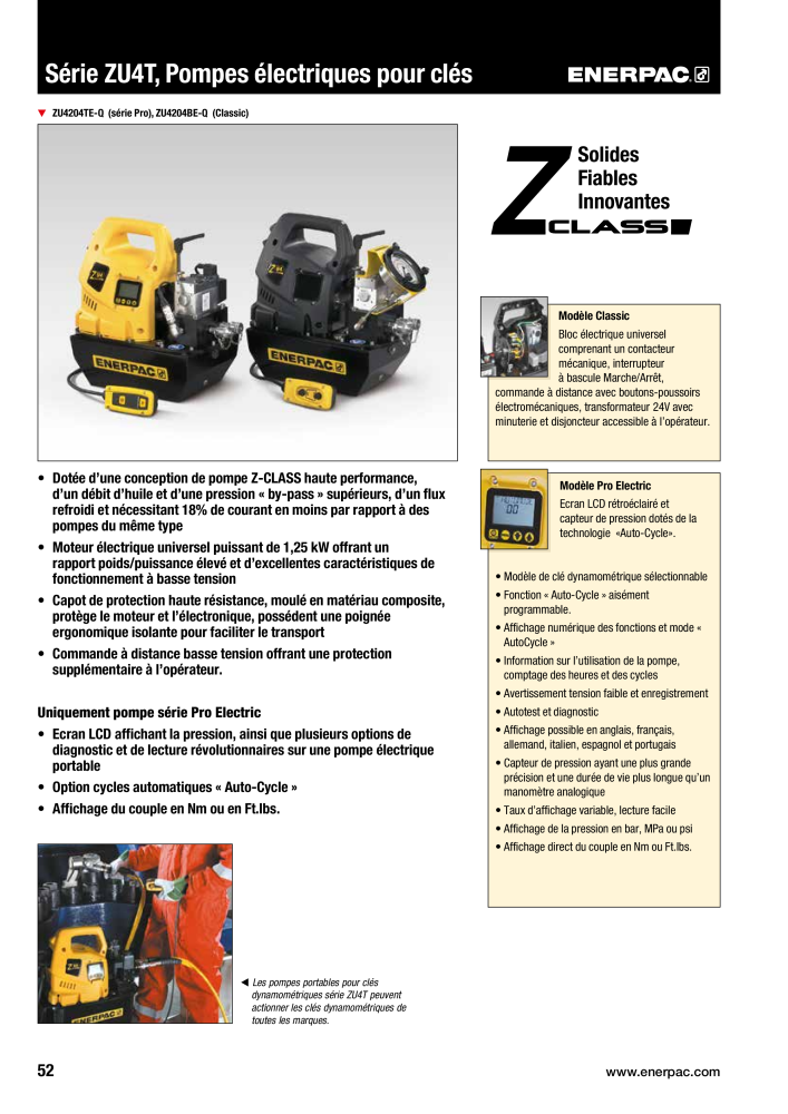 ENERPAC - Outils de Serrage Nb. : 21047 - Page 54