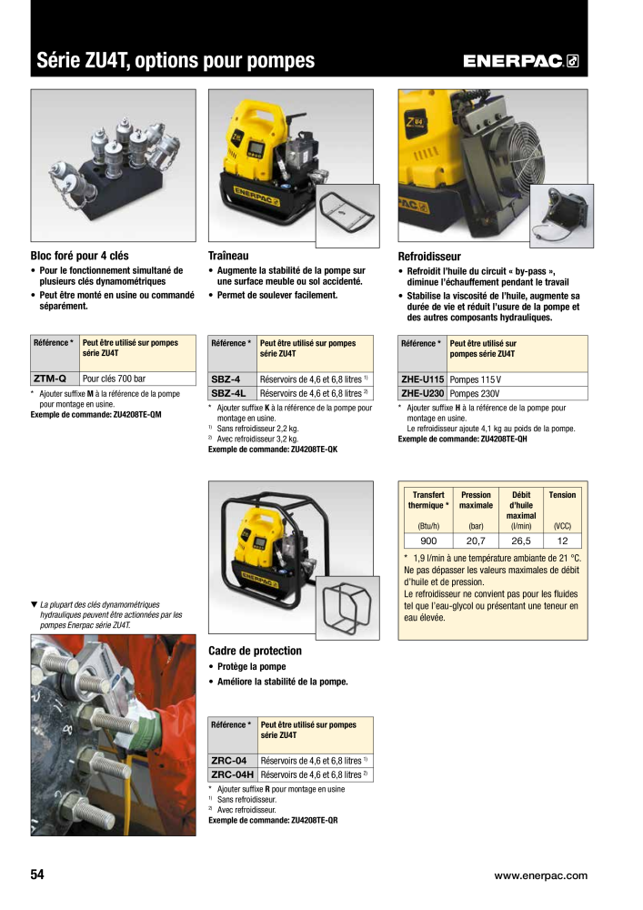 ENERPAC - Outils de Serrage Nb. : 21047 - Page 56