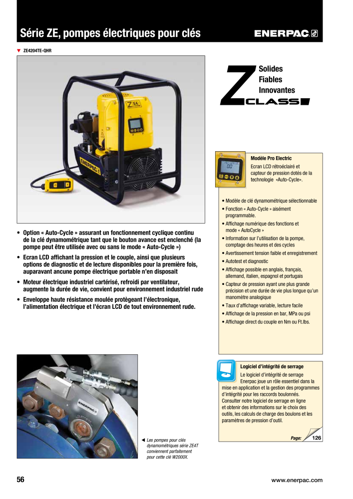 ENERPAC - Outils de Serrage Nb. : 21047 - Page 58