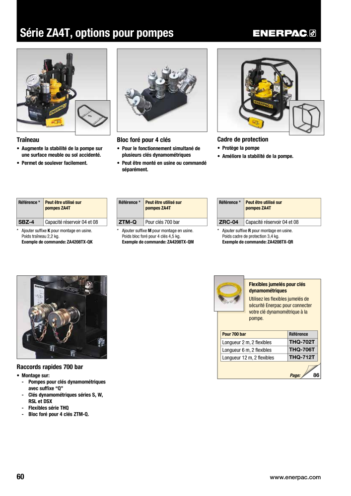 ENERPAC - Outils de Serrage Nº: 21047 - Página 62