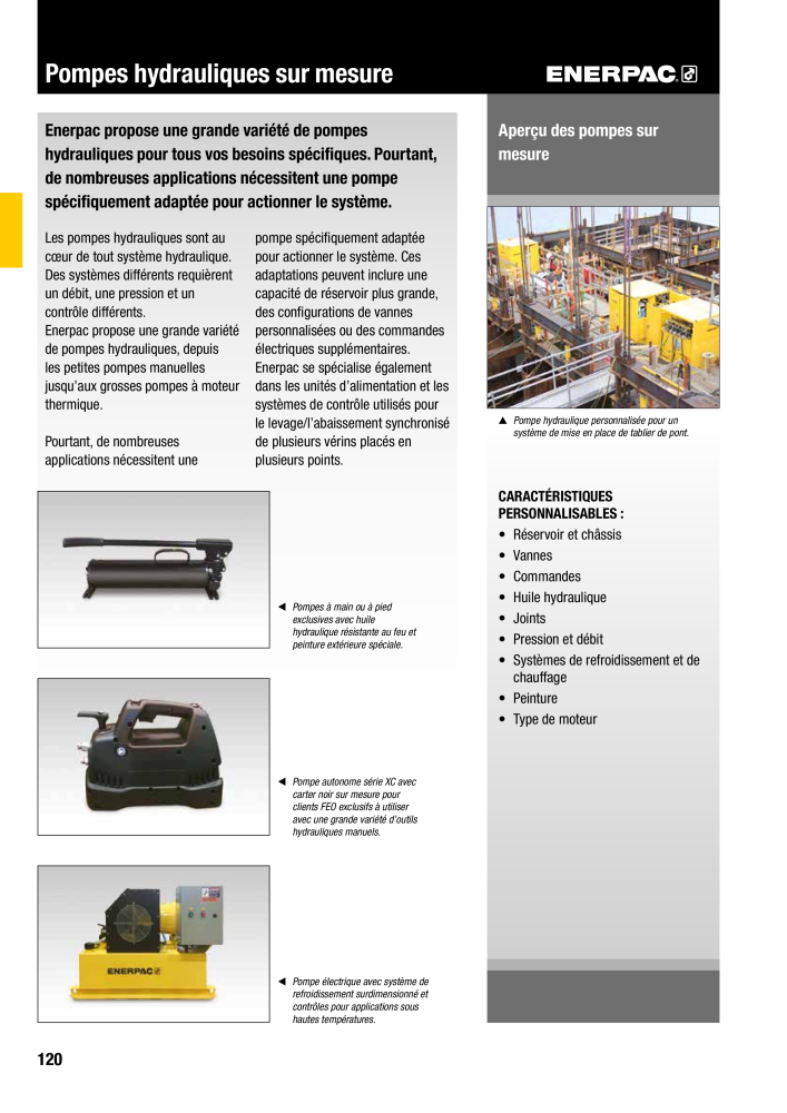 ENERPAC - Outillages Industriels Č. 21048 - Strana 122