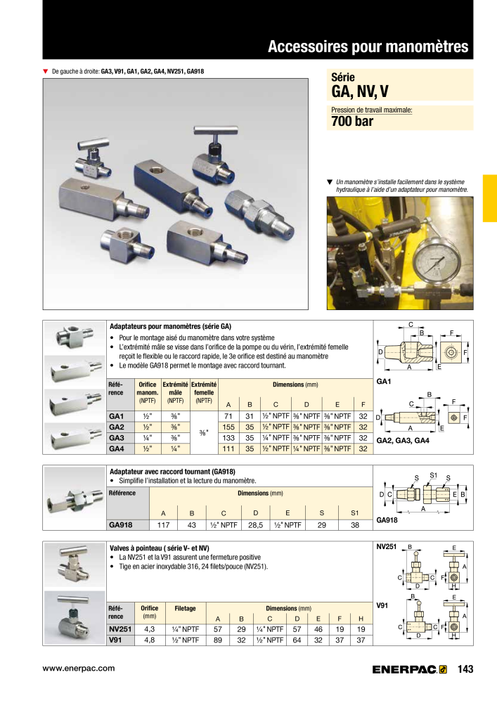 ENERPAC - Outillages Industriels Nb. : 21048 - Page 145