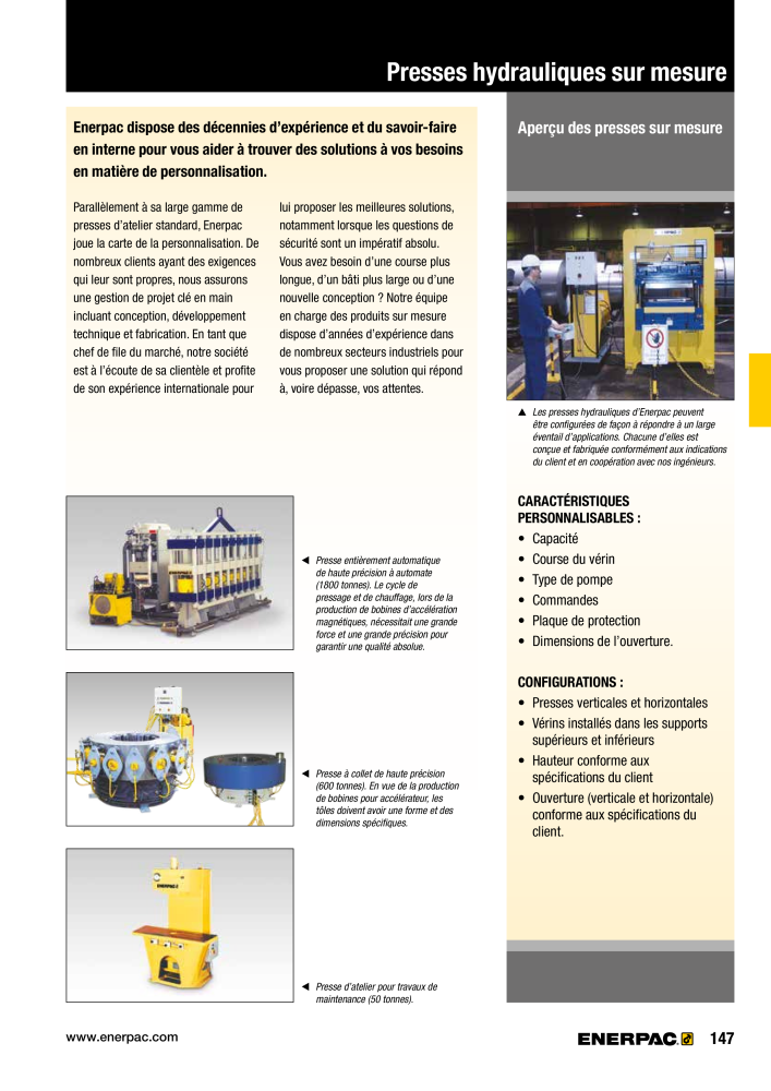 ENERPAC - Outillages Industriels Nb. : 21048 - Page 149