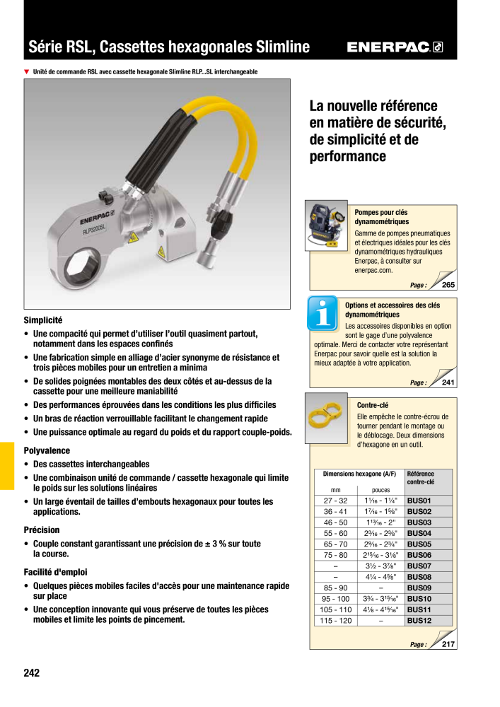 ENERPAC - Outillages Industriels NO.: 21048 - Page 244