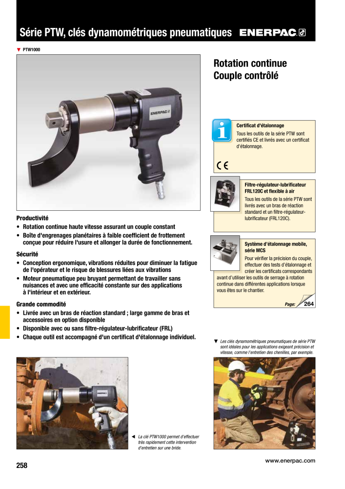 ENERPAC - Outillages Industriels Nb. : 21048 - Page 260