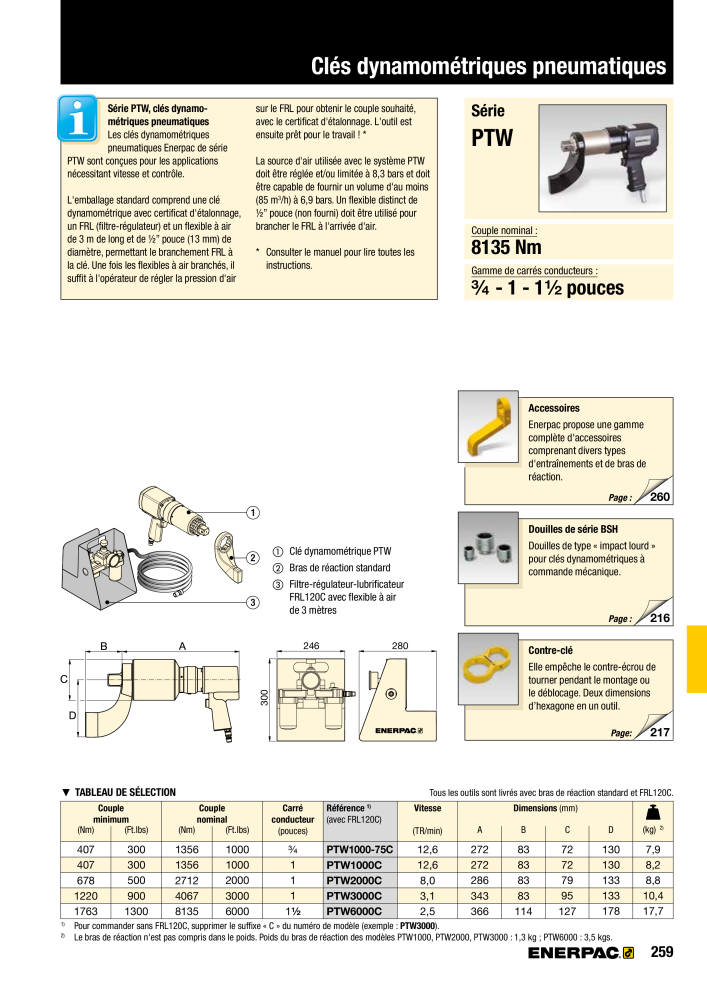 ENERPAC - Outillages Industriels Nb. : 21048 - Page 261