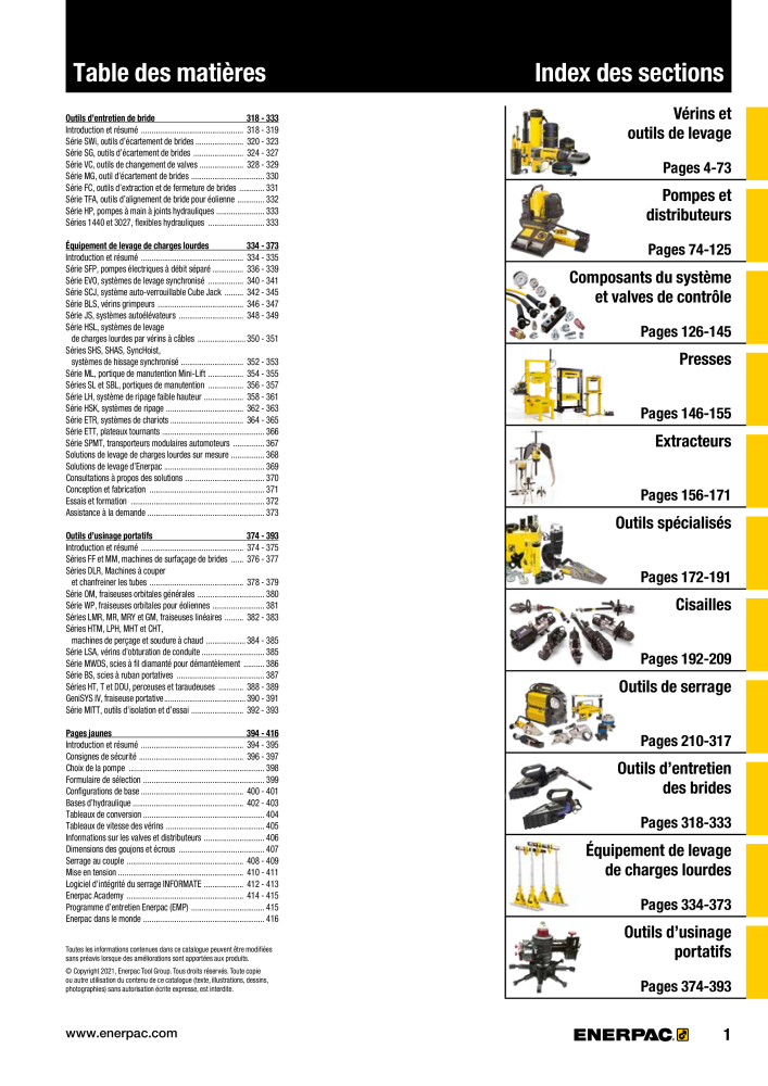 ENERPAC - Outillages Industriels Č. 21048 - Strana 3