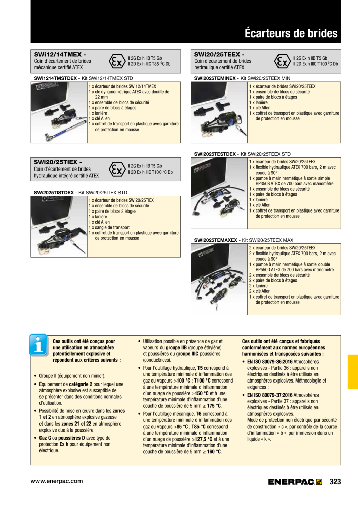 ENERPAC - Outillages Industriels Č. 21048 - Strana 325