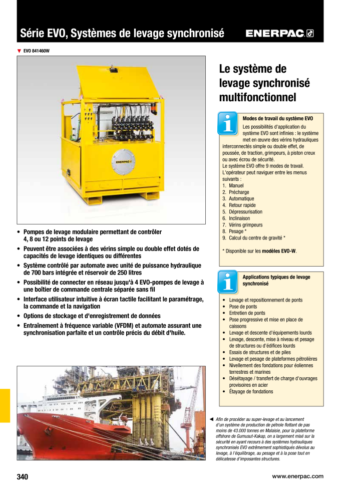 ENERPAC - Outillages Industriels Nb. : 21048 - Page 342