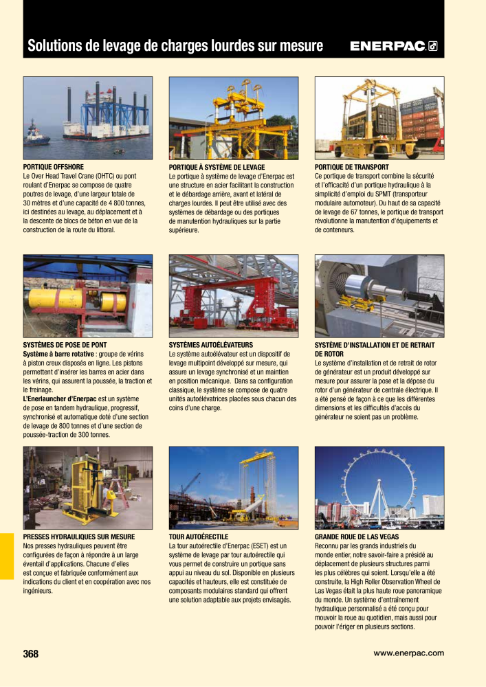 ENERPAC - Outillages Industriels Nb. : 21048 - Page 370