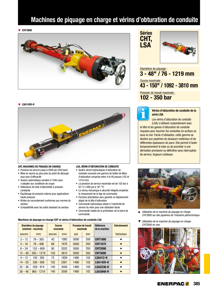 ENERPAC - Outillages Industriels Č. 21048 - Strana 387