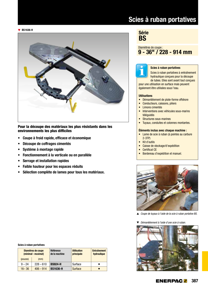 ENERPAC - Outillages Industriels Nb. : 21048 - Page 389