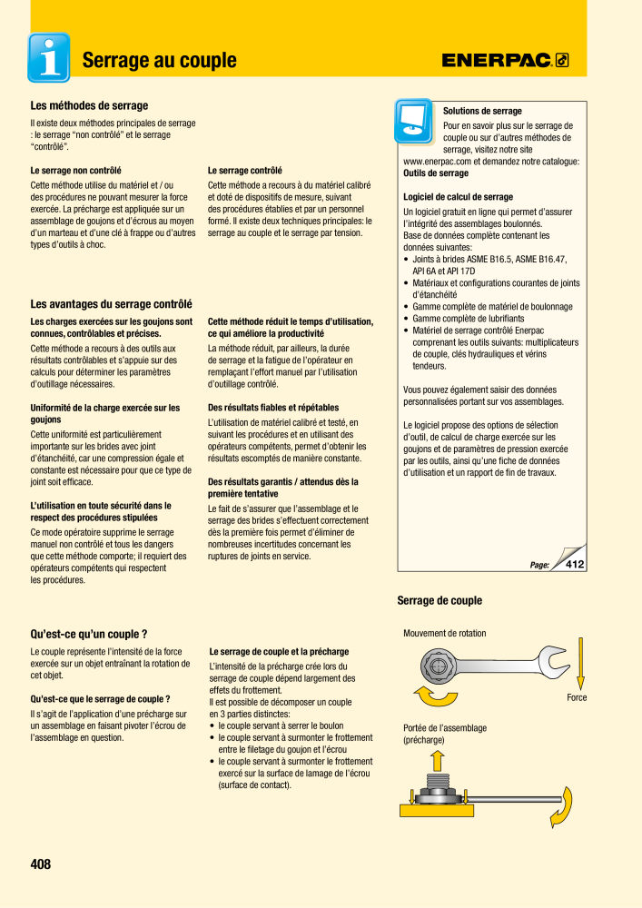 ENERPAC - Outillages Industriels NEJ.: 21048 - Sida 410